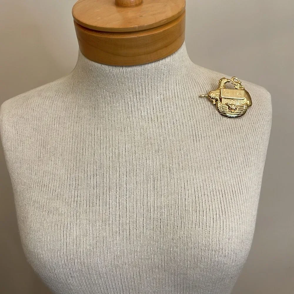 Vintage Premier Designs Noah’s Ark Pin - Pendant “Two by Two”